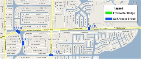 cape coral areas some expensive some cheap